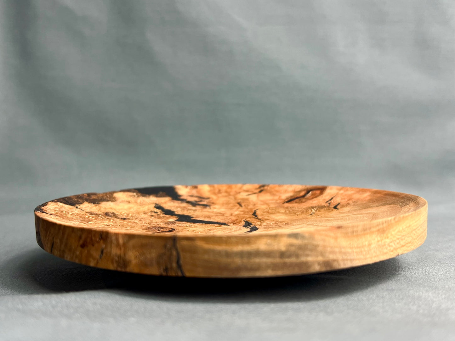 Cherry Burl and Resin Plate